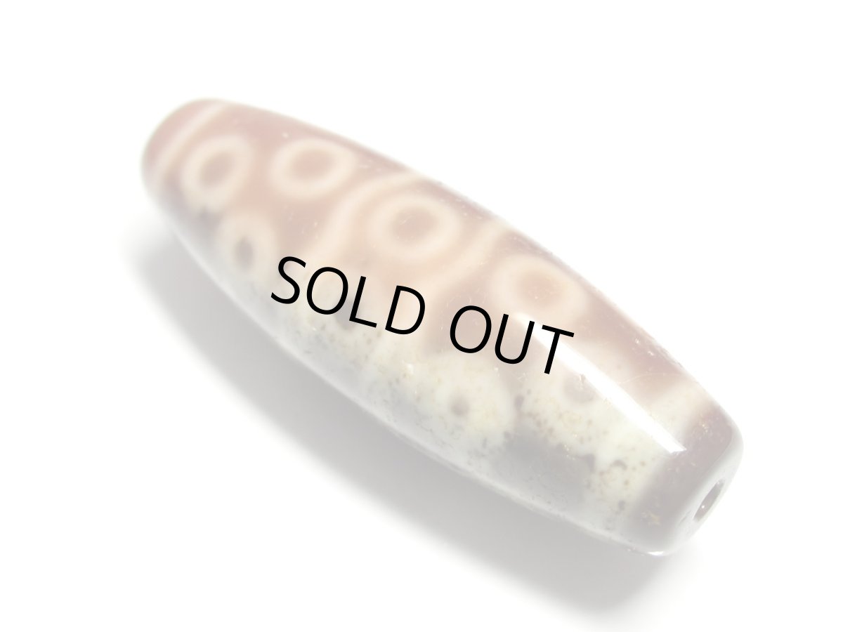 画像2: 赤朱砂・十三眼天珠 38mm (2)