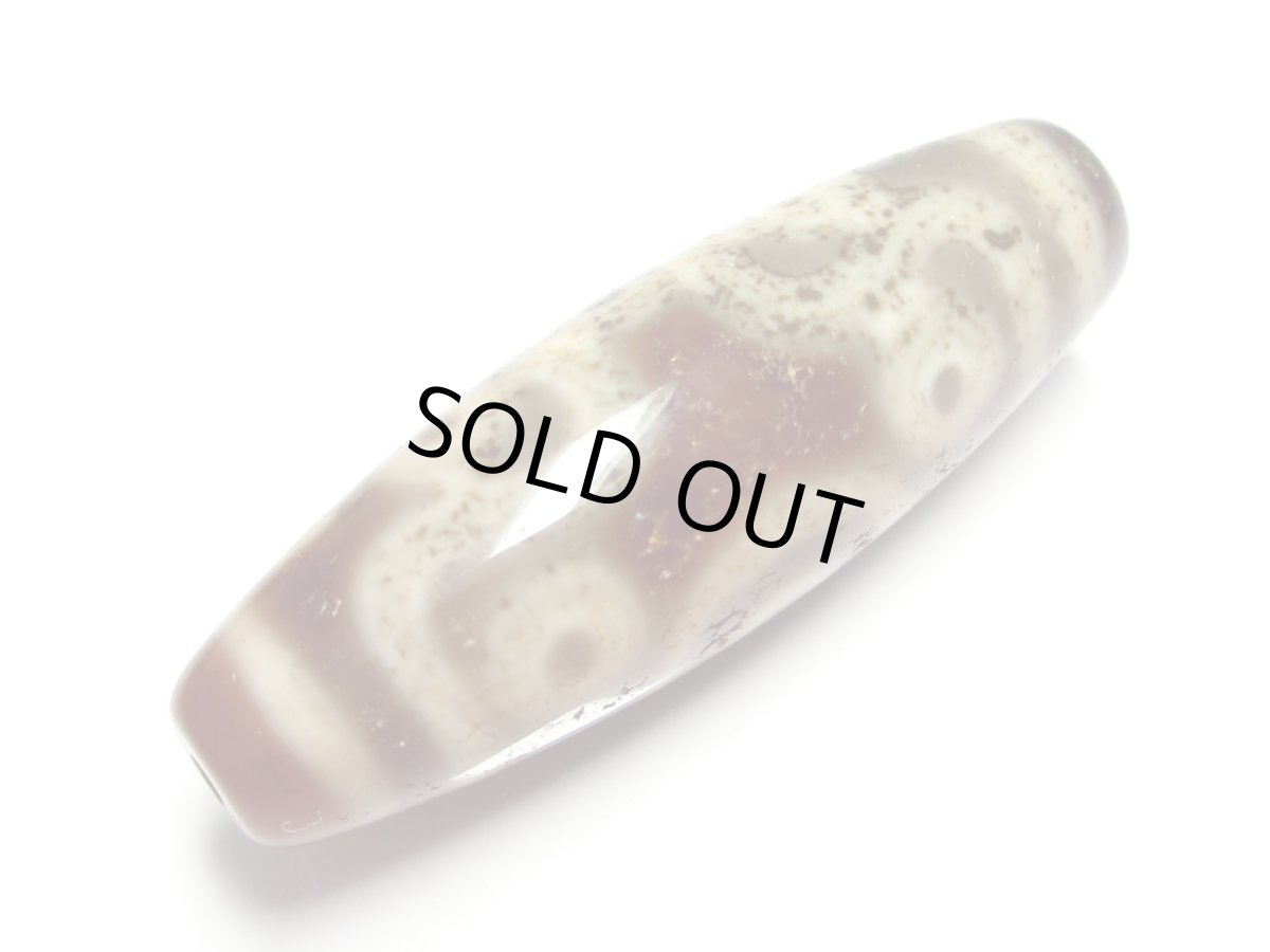 画像3: 赤朱砂・十三眼天珠 38mm (3)