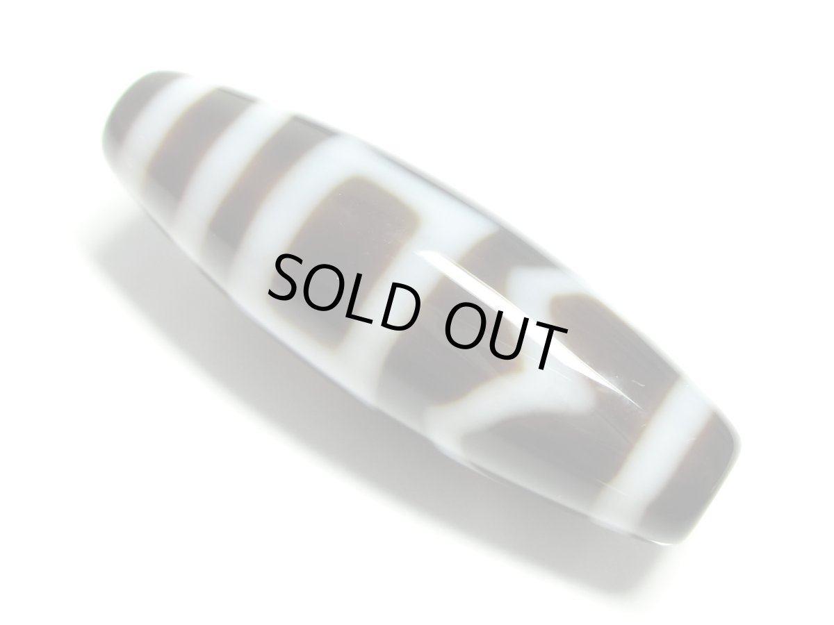 画像2: 黒朱砂・息増懐天珠 38mm (2)