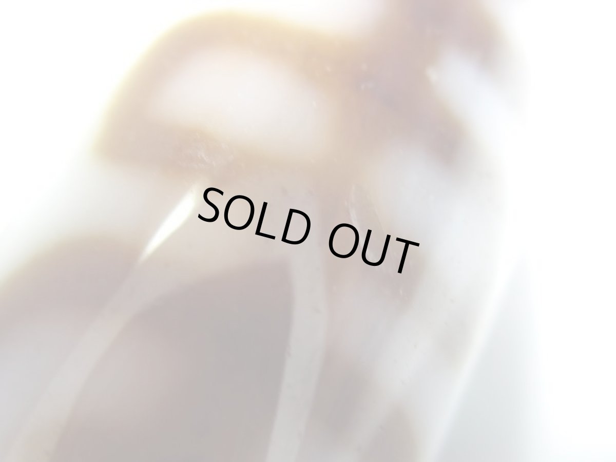 画像5: 【訳あり】白地至純・福寿天珠・37mm (5)