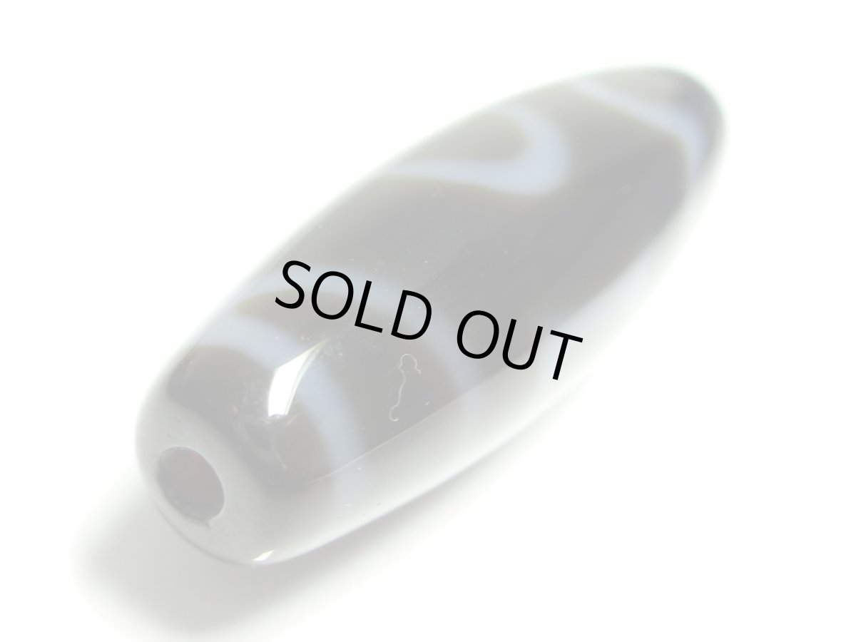 画像3: 透明感・息増懐天珠 38mm (3)