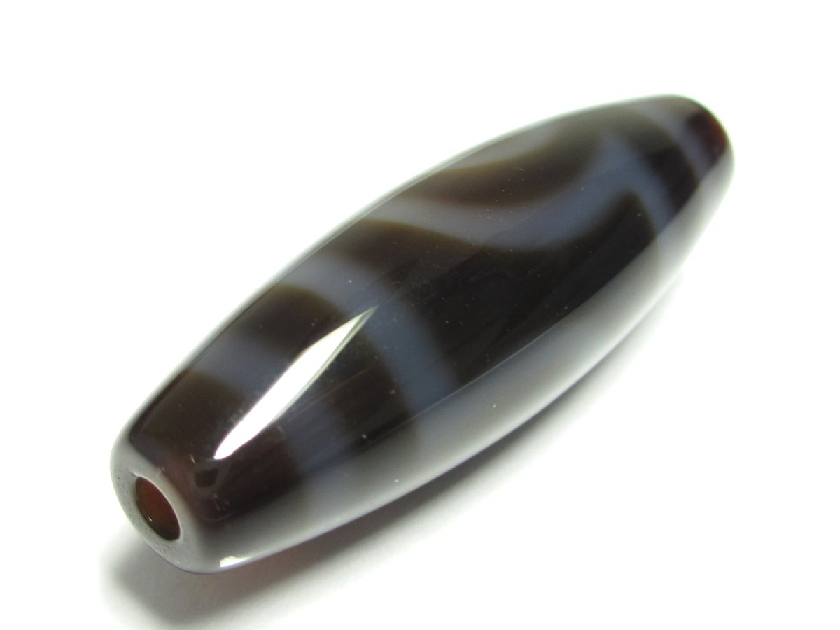 画像3: 透明感・二眼天珠 38mm  (3)