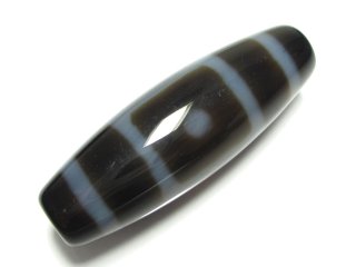 【開運・勝負運】【希少】透明感のある天珠●虎牙●瑪瑙...チベット、透明感 開運・勝負運】【希少】透明感のある天珠○虎牙○瑪瑙