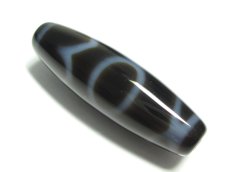 画像2: 透明感・息増懐天珠 38mm (2)