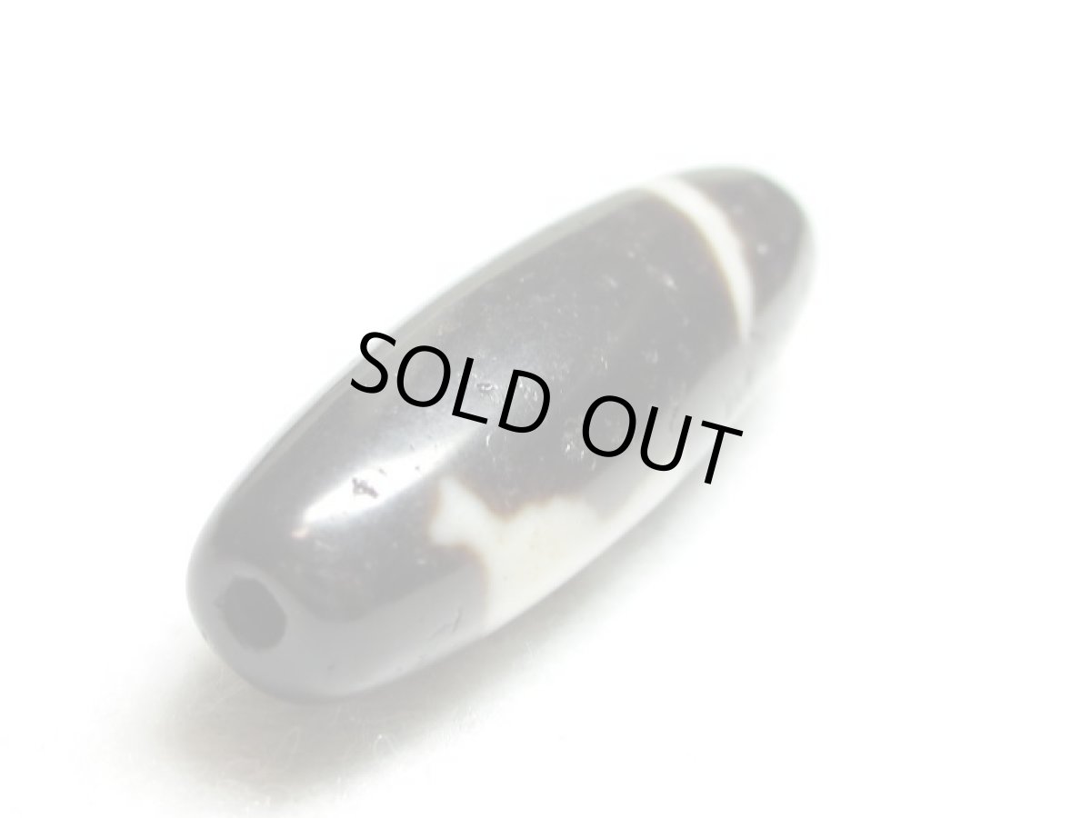 画像3: 風化龍鱗・白蛇天珠 42mm  (3)