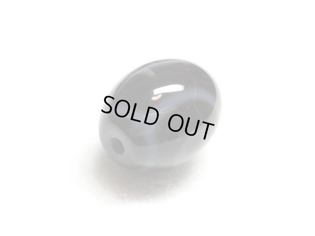 画像3: 黒地至純・二眼天珠 15mm (3)