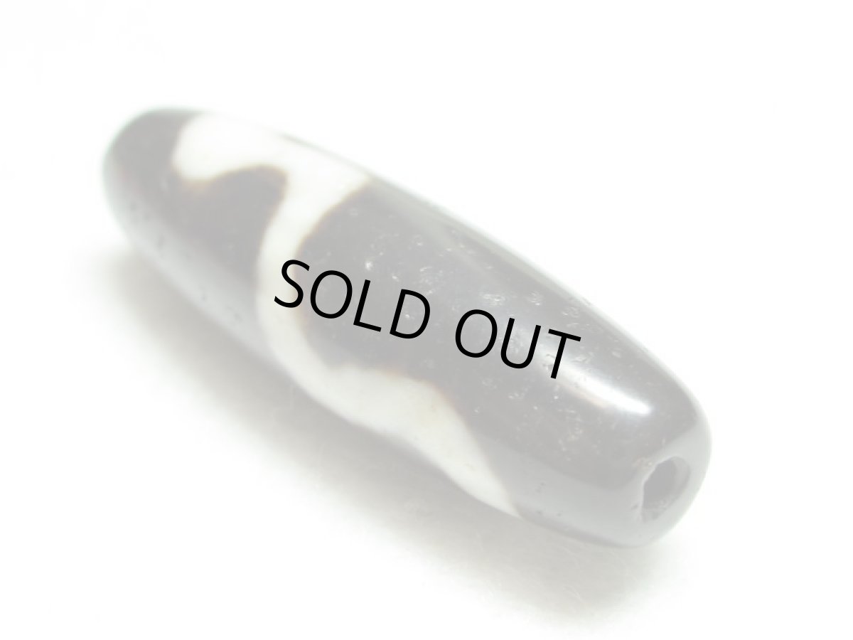 画像4: 風化龍鱗・白蛇天珠 42mm  (4)