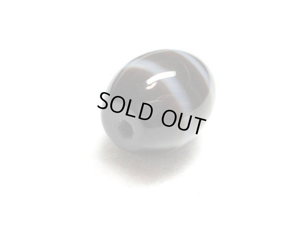 画像3: 黒地至純・線天珠 14mm (3)