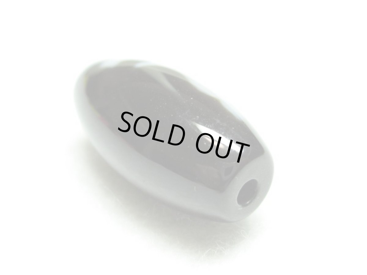 画像4: 黒地至純・観音天珠 25mm (4)