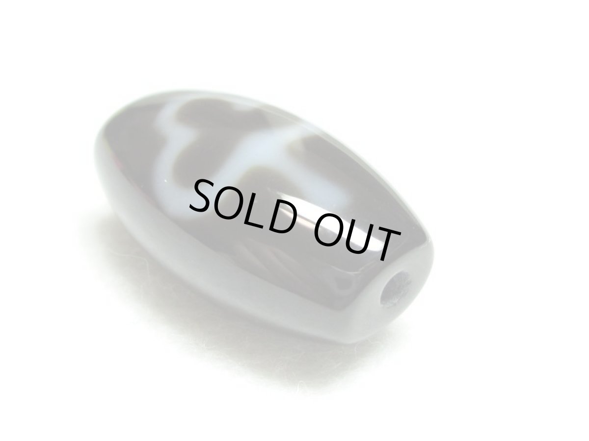 画像4: 黒地至純・観音菩提天珠 24mm (4)