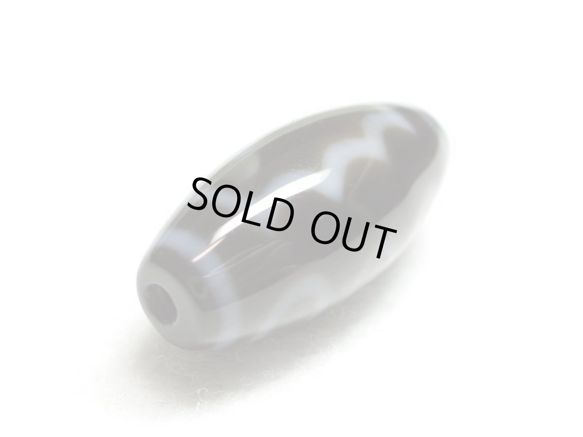 画像3: 黒地至純・五眼天珠 25mm (3)