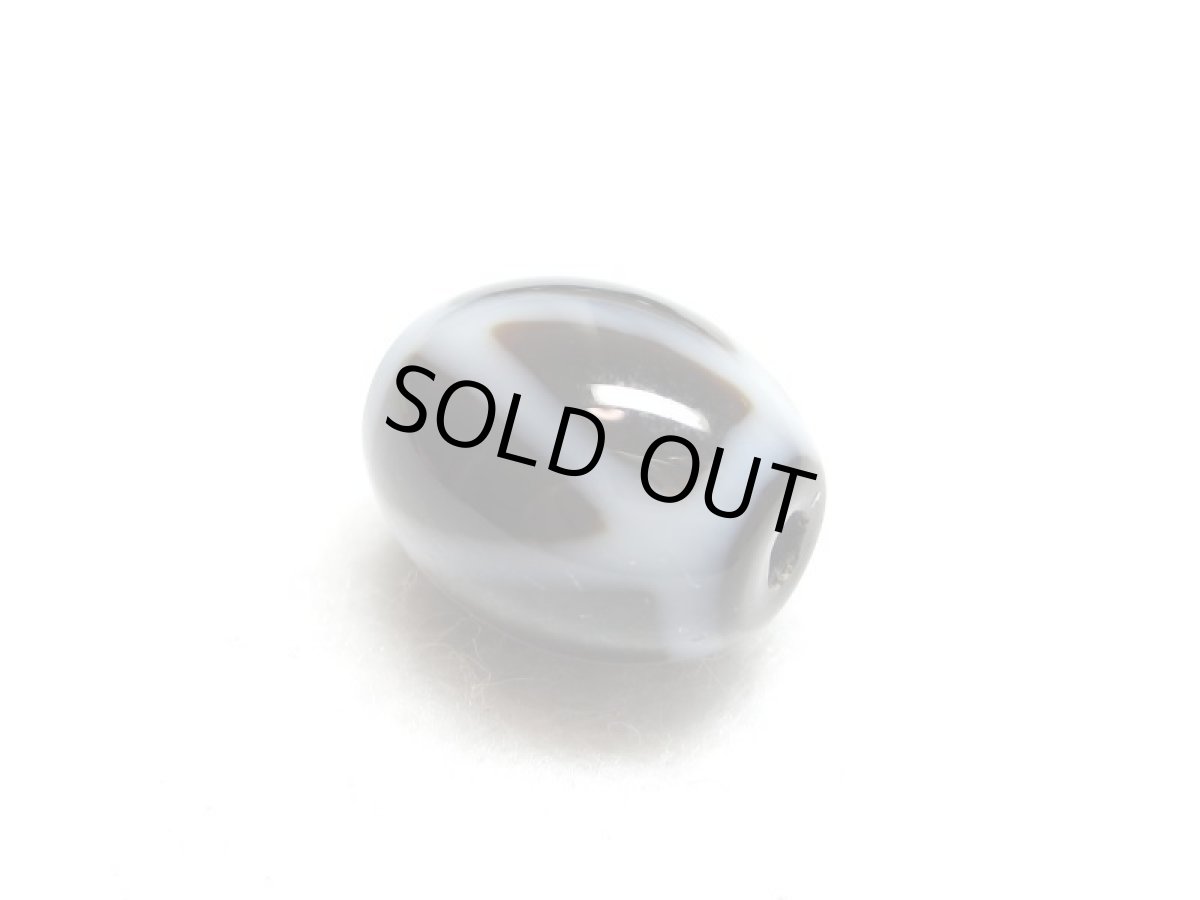 画像2: 黒地至純・金剛天珠 15mm (2)