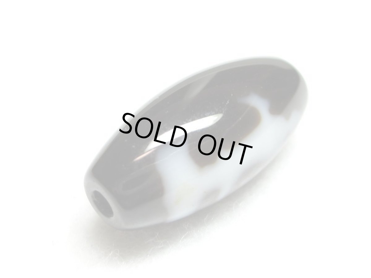 画像3: 黒地至純・観音天珠 25mm (3)