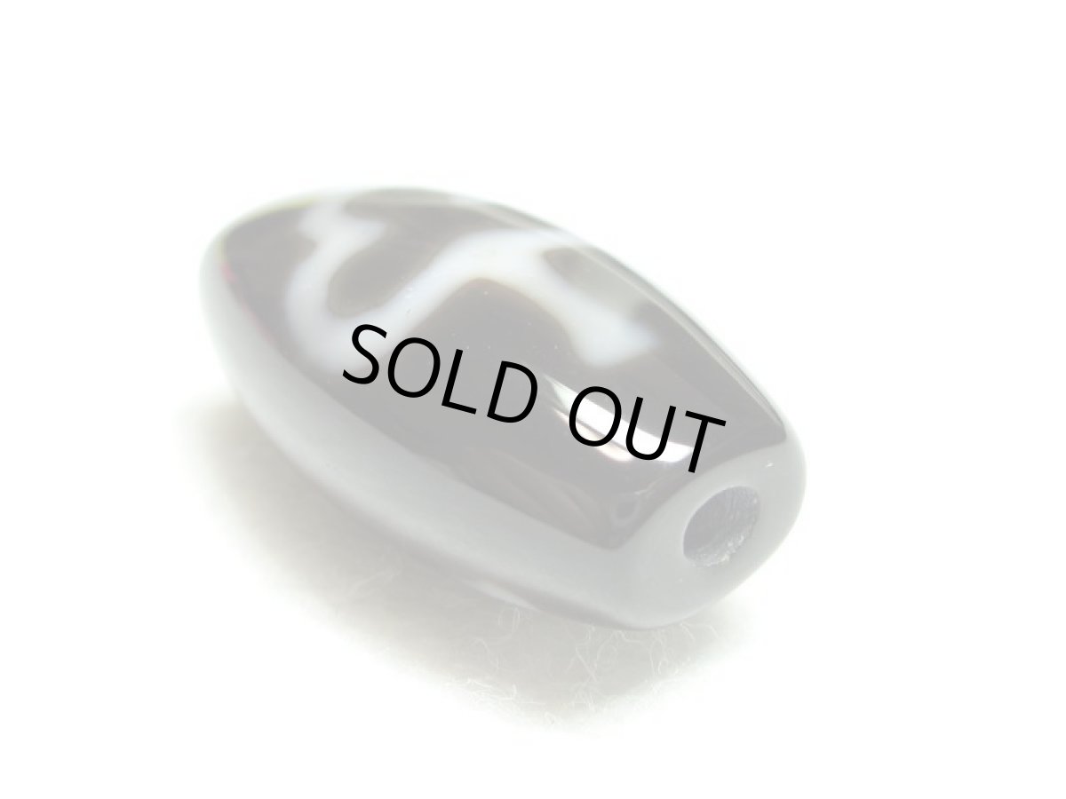 画像4: 黒地至純・観音菩提天珠 25mm (4)