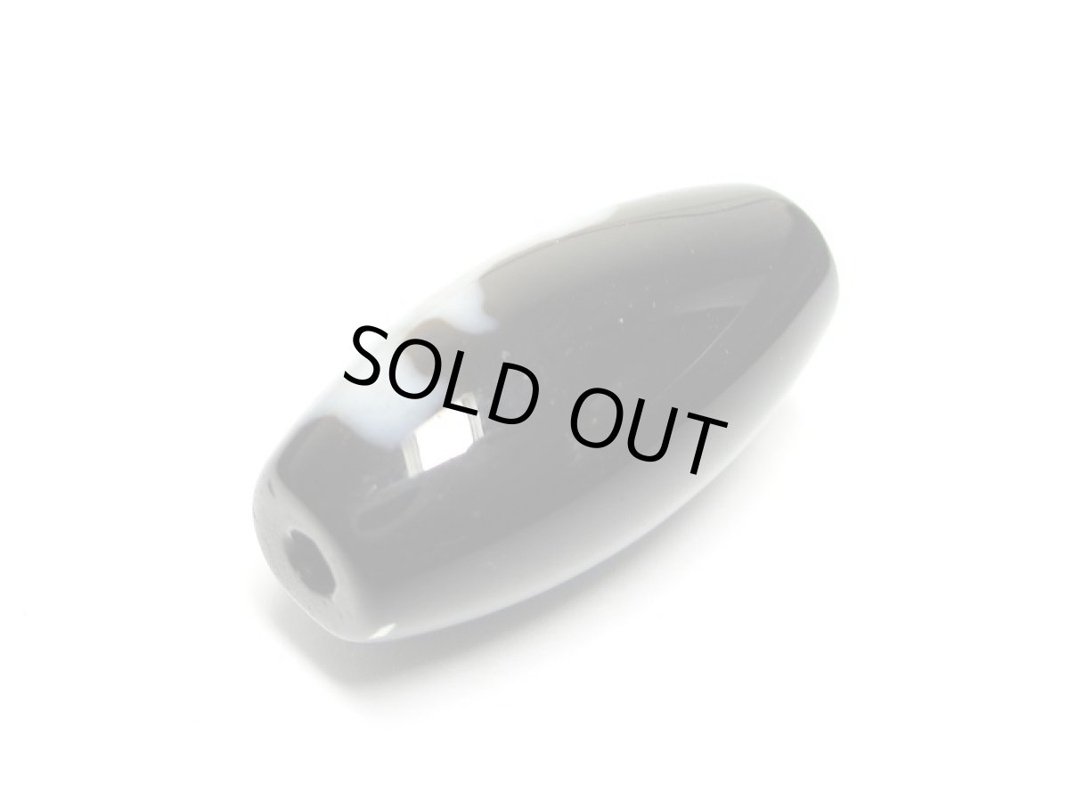 画像3: 黒地至純・観音天珠 25mm (3)