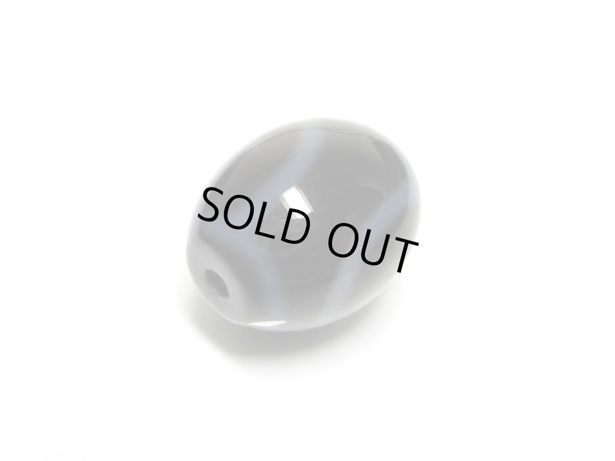 画像3: 黒地至純・二眼天珠 15mm (3)