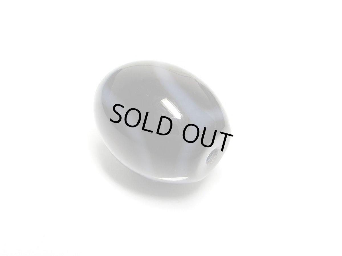 画像4: 黒地至純・二眼天珠 15mm (4)