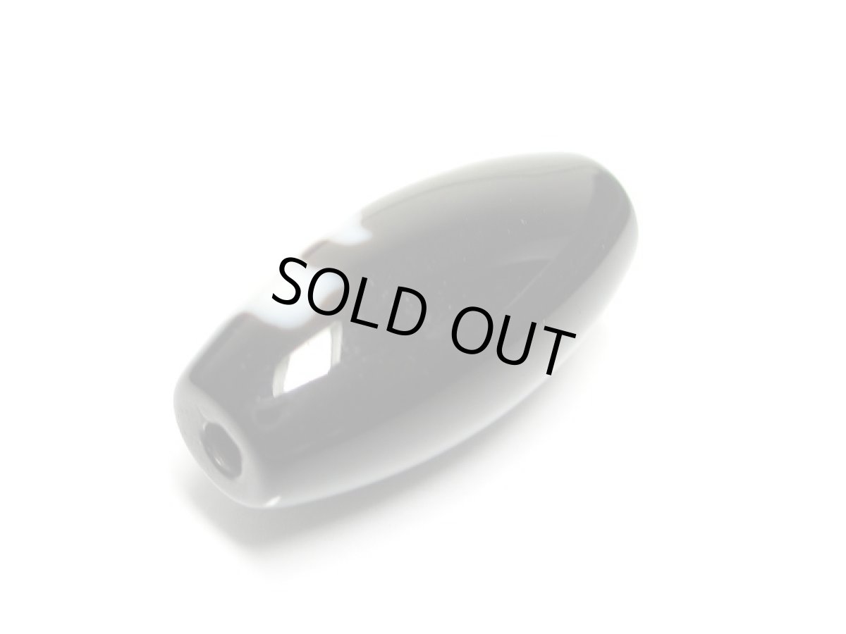 画像3: 黒地至純・観音天珠 25mm (3)