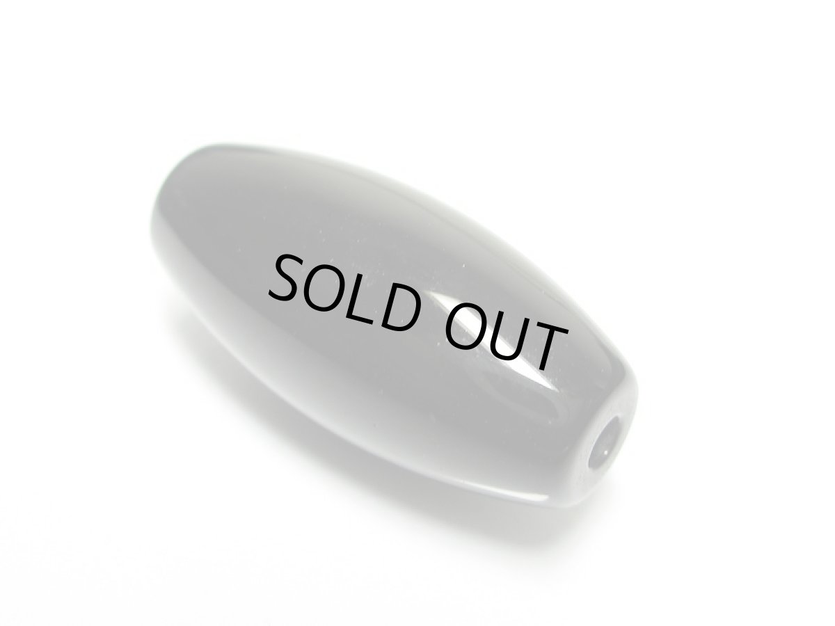 画像4: 黒地至純・観音天珠 25mm (4)