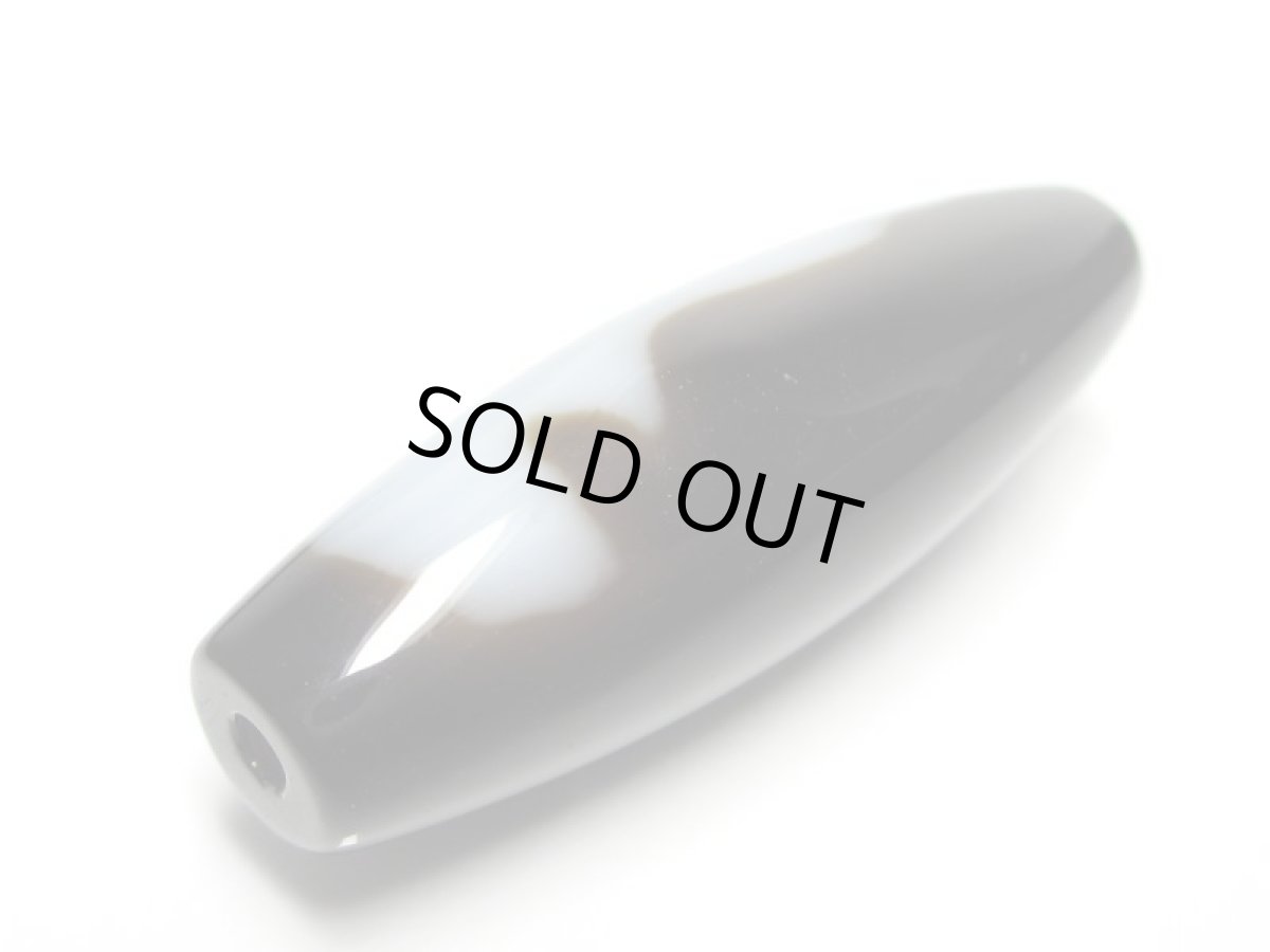 画像3: 黒地至純・観音天珠 38mm  (3)