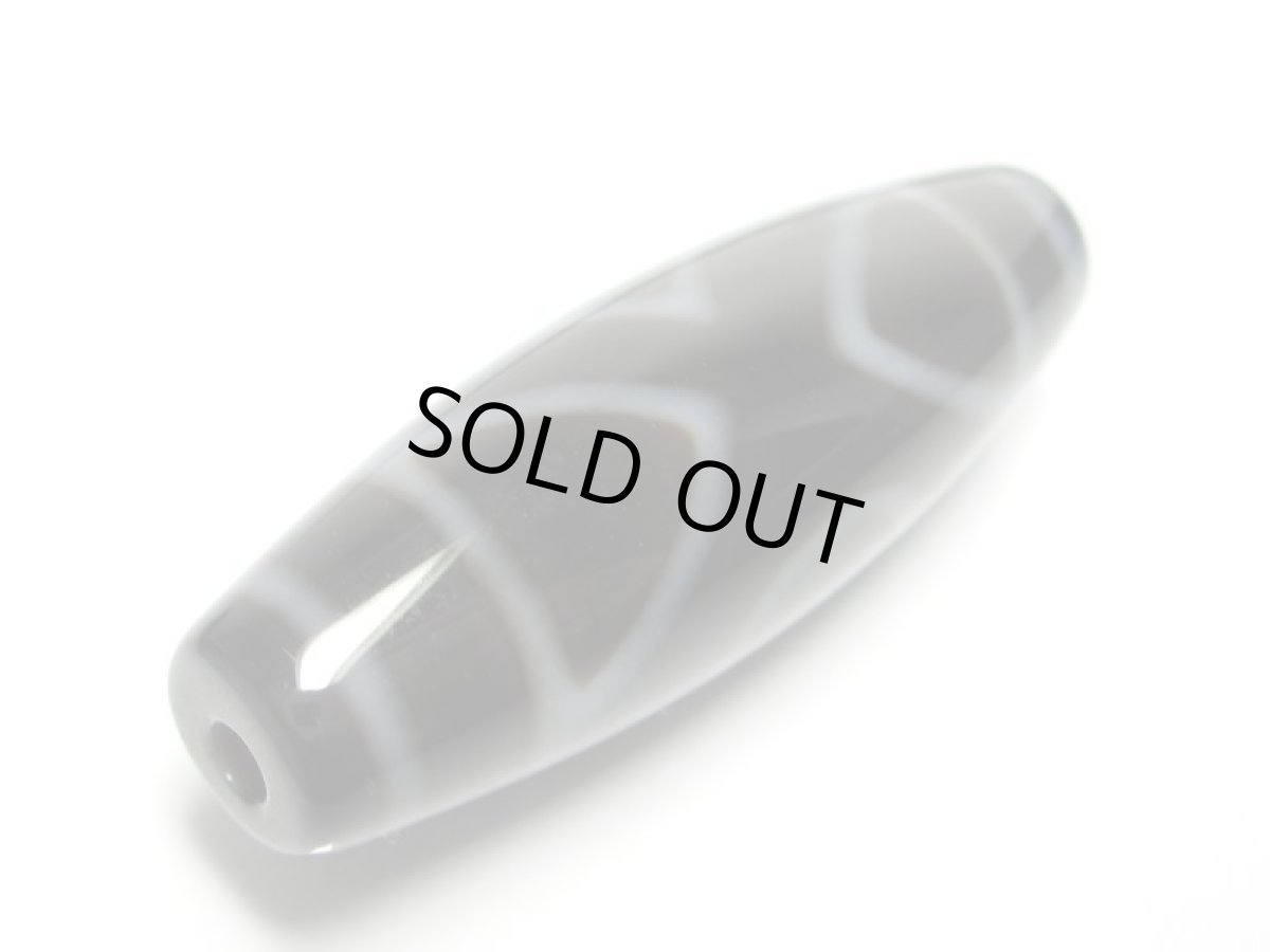 画像3: 黒地至純・増益星辰天珠  38mm  (3)