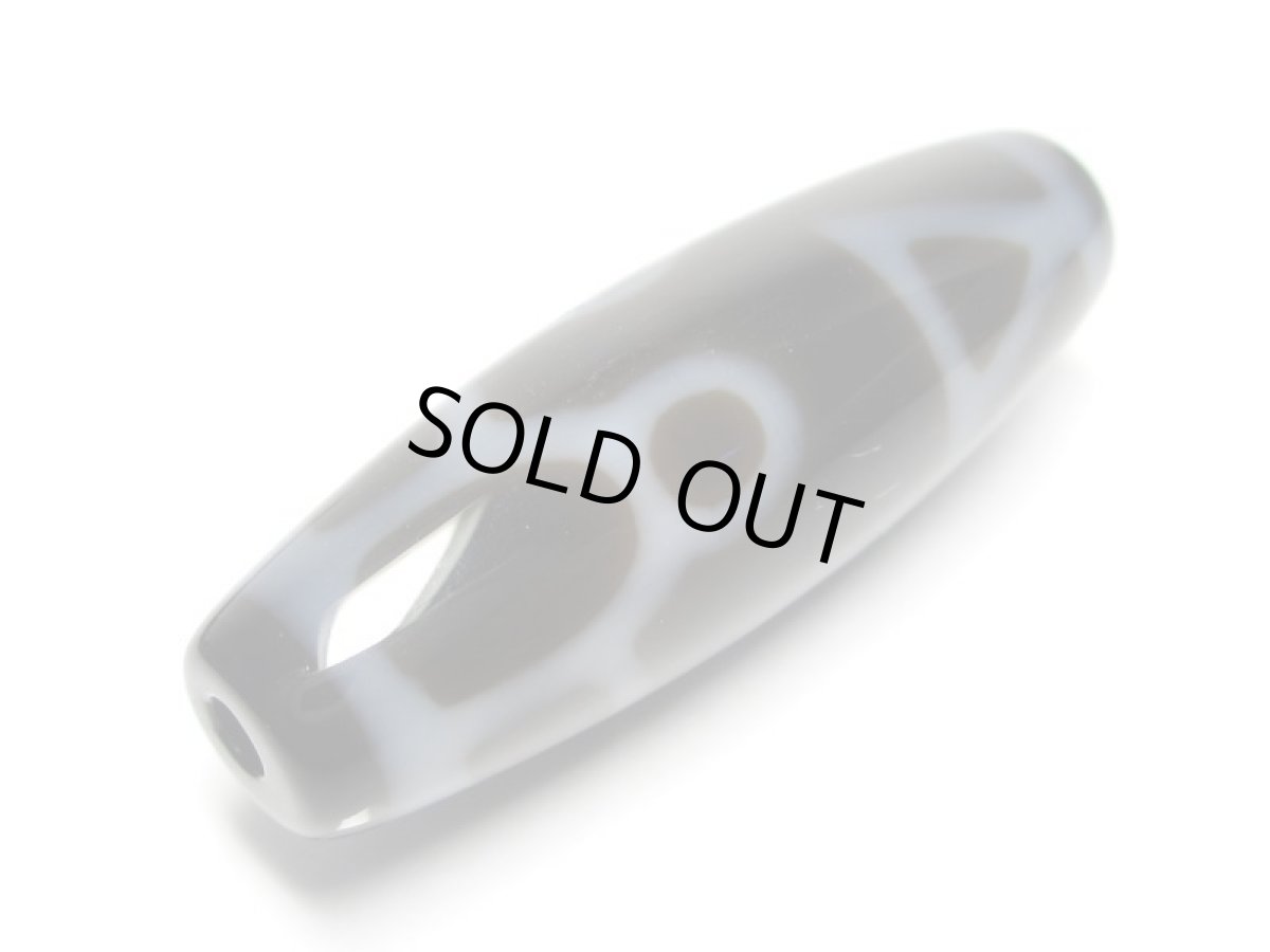 画像3: 黒地至純・歓喜仏天珠 38mm  (3)