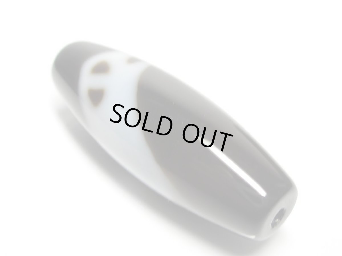 画像2: 黒地至純・鷹神天珠 38m  (2)