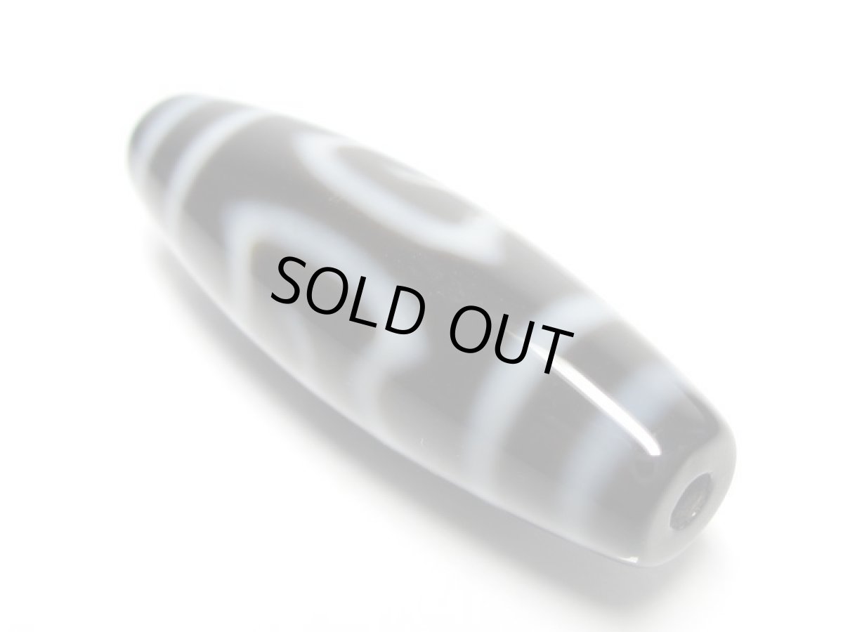 画像4: 黒地至純・大鵬鳥天珠  38mm (4)