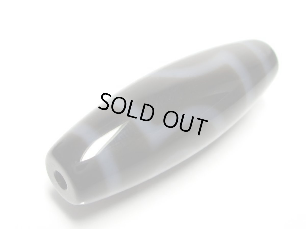 画像3: 黒地至純・二眼天珠  38mm  (3)