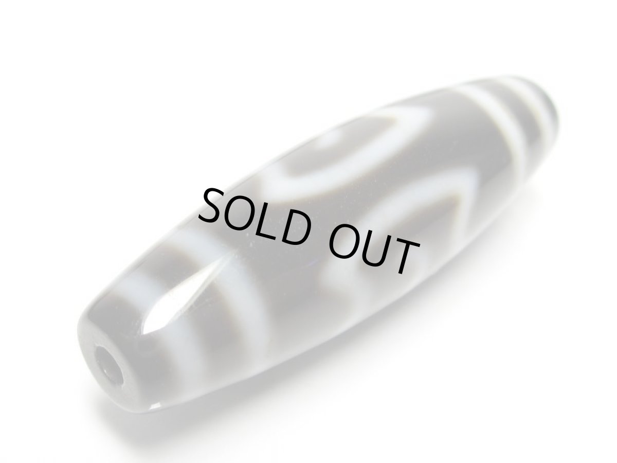 画像3: 黒地至純・大鵬鳥天珠  38mm (3)