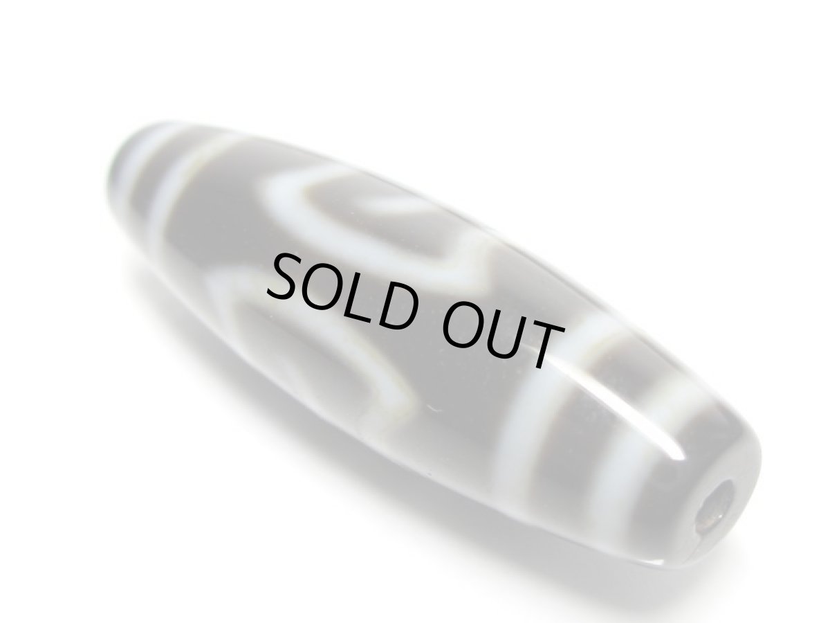 画像4: 黒地至純・大鵬鳥天珠  38mm (4)