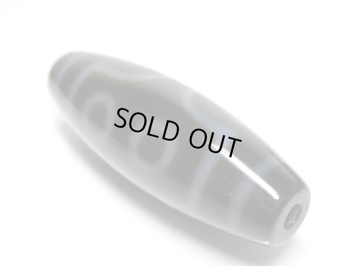 画像2: 黒地至純・七眼天珠 38mm  (2)