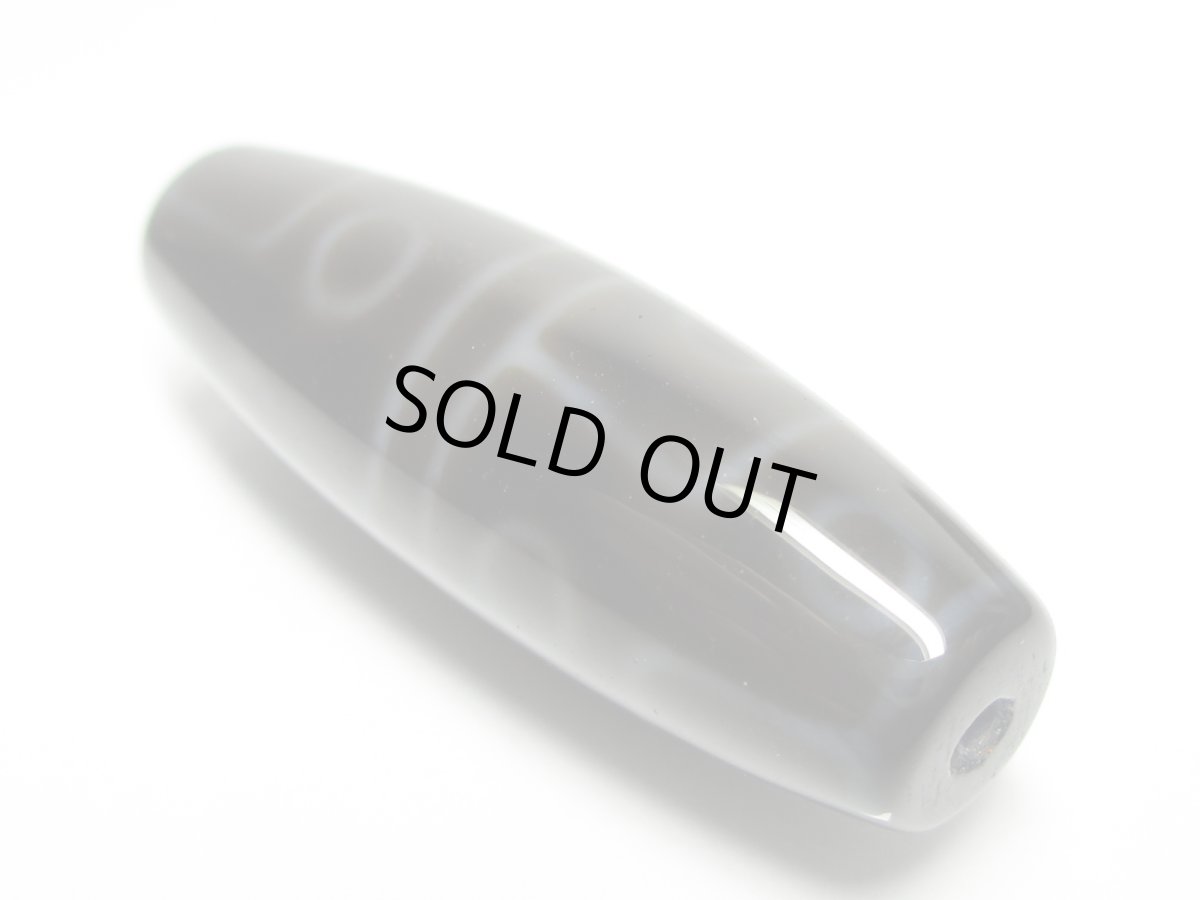 画像4: 黒地至純・十二眼天珠 39mm (4)