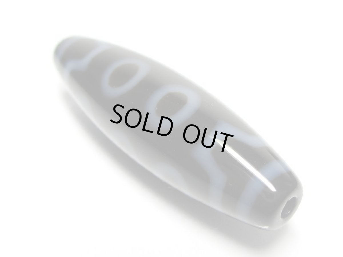 画像2: 黒地至純・十眼天珠 38mm  (2)