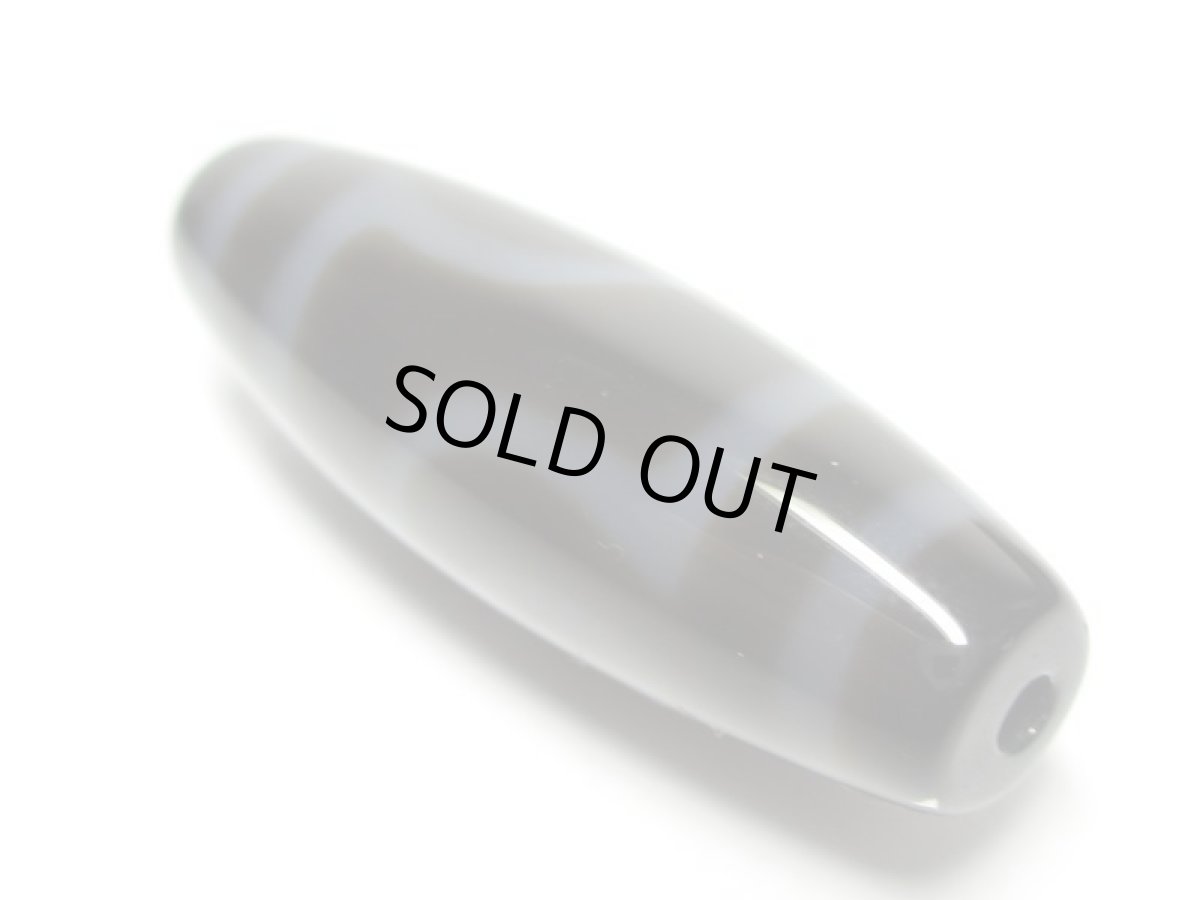 画像4: 黒地至純・二眼天珠  38mm  (4)