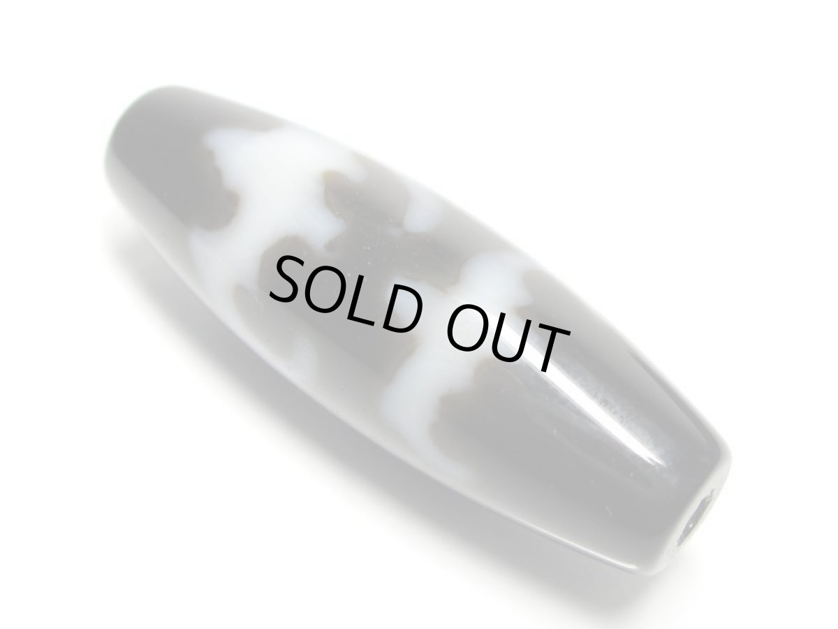 画像2: 黒地至純・五福臨門天珠 38mm  (2)