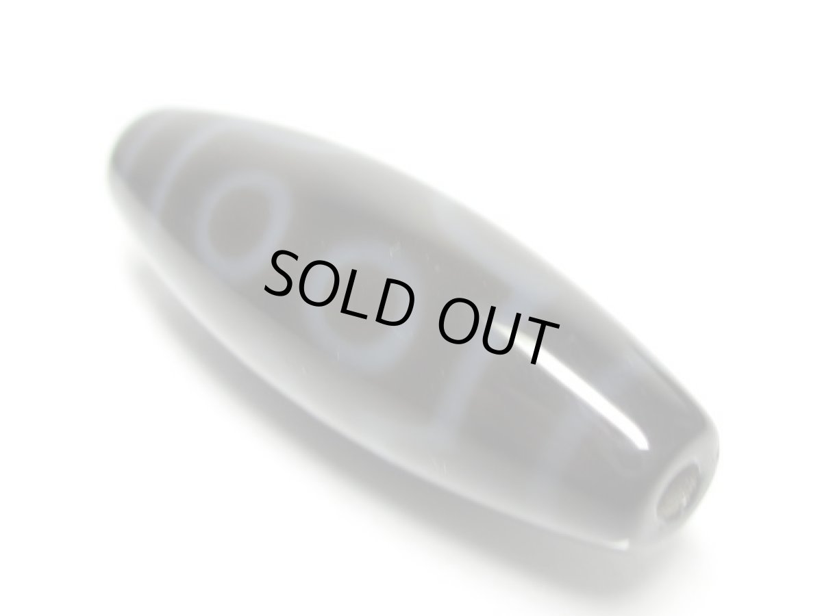 画像2: 黒地至純・七眼天珠 38mm  (2)