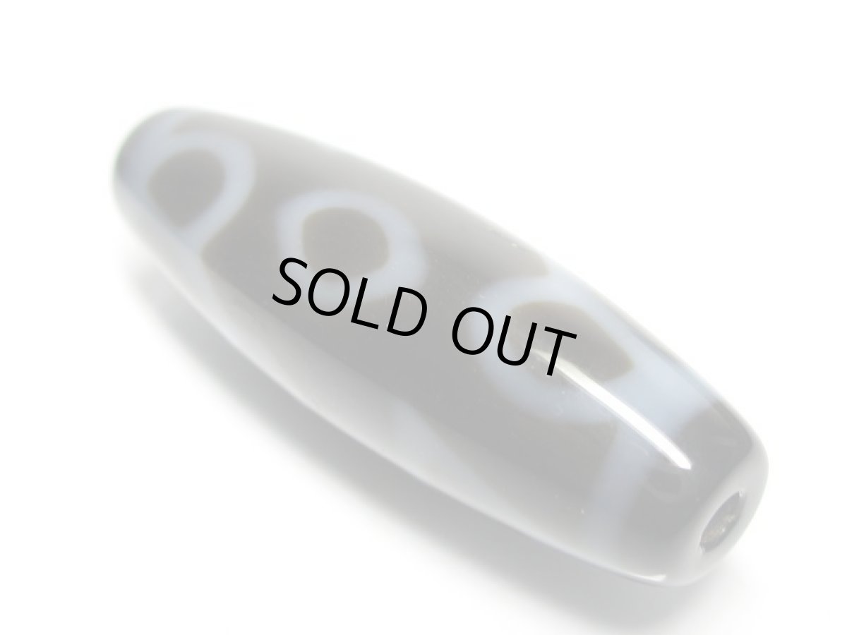 画像4: 黒地至純・歓喜仏天珠 38mm  (4)