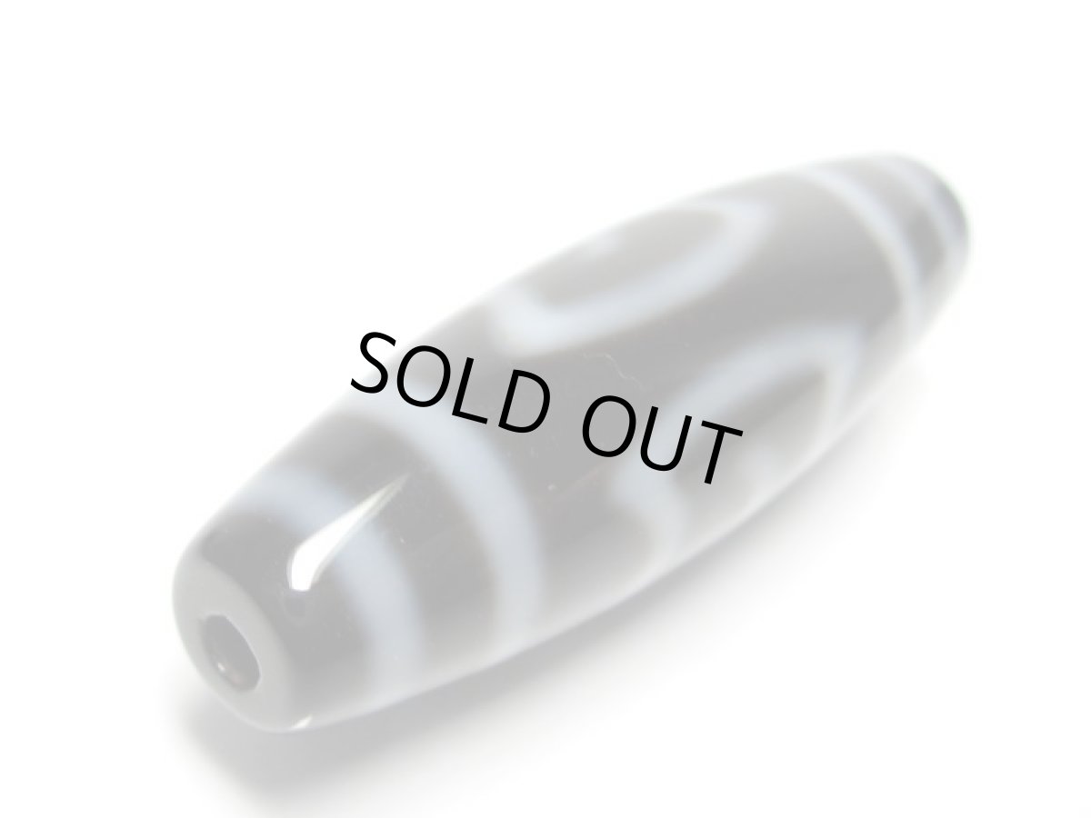 画像3: 黒地至純・大鵬鳥天珠  38mm (3)