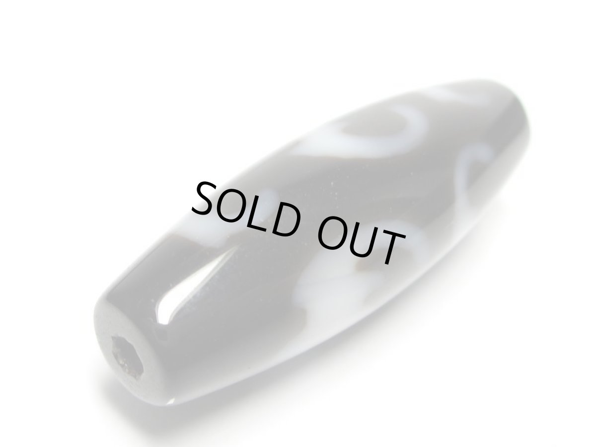 画像3: 黒地至純・五福臨門天珠 38mm  (3)