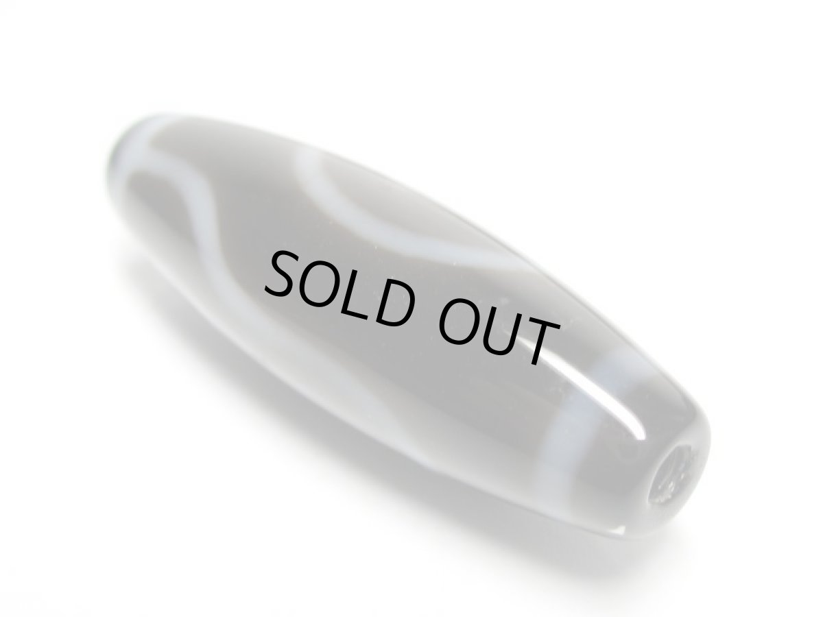 画像4: 黒地至純・山水天珠 38mm  (4)