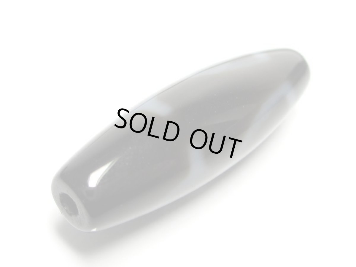 画像3: 黒地至純・財神天珠 38mm  (3)