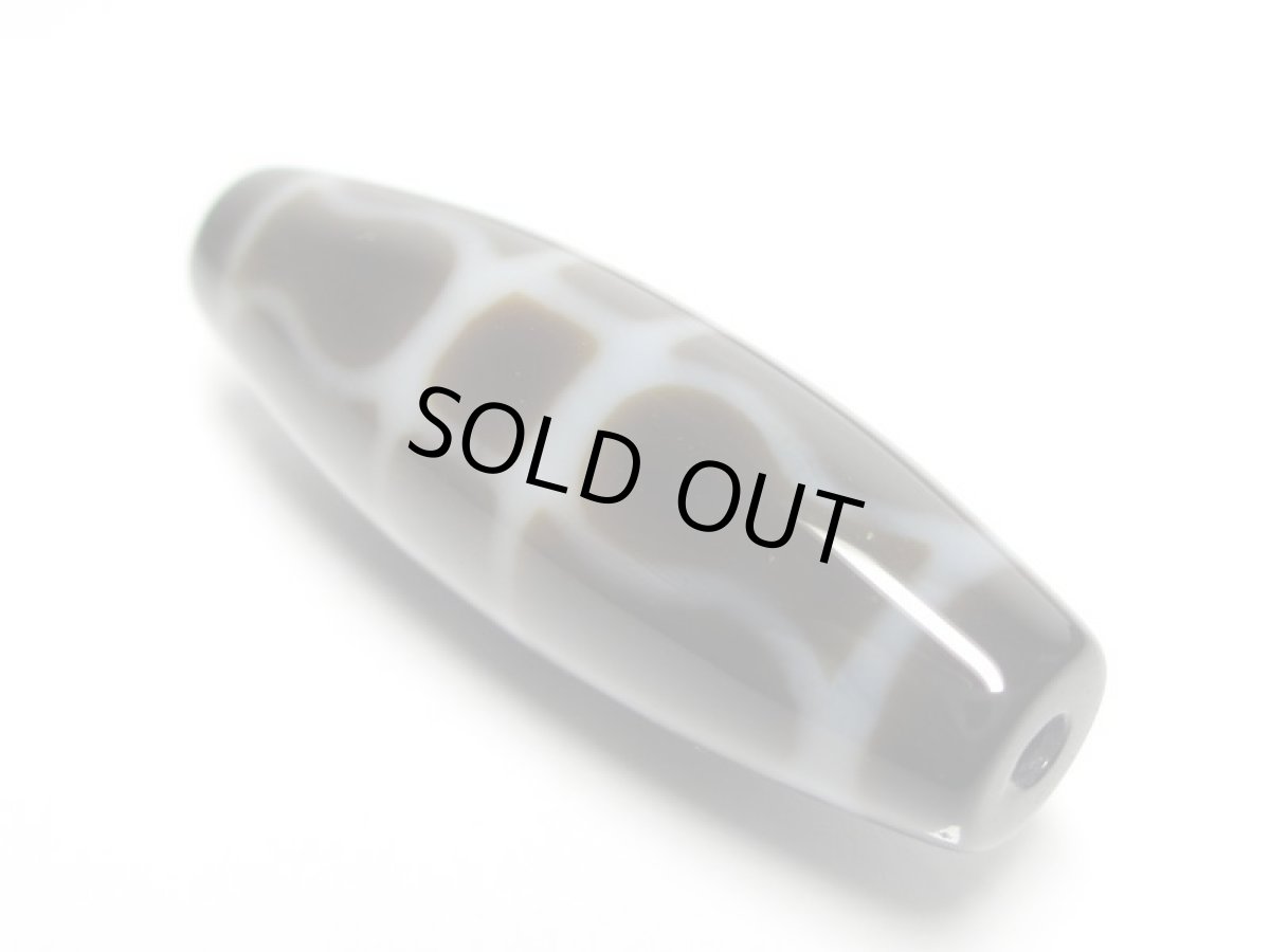 画像4: 黒地至純・金剛杵天珠 38mm (4)