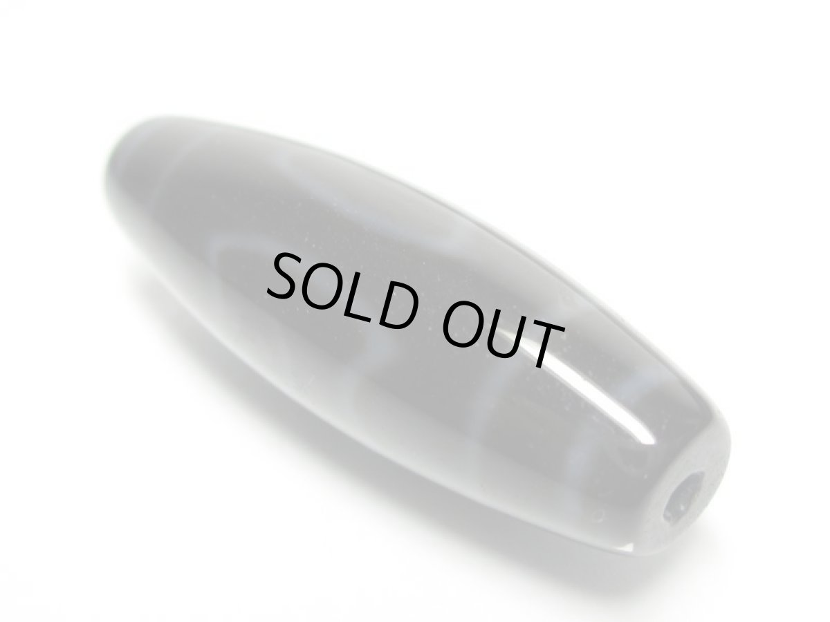 画像4: 黒地至純・大鵬鳥天珠  38mm (4)