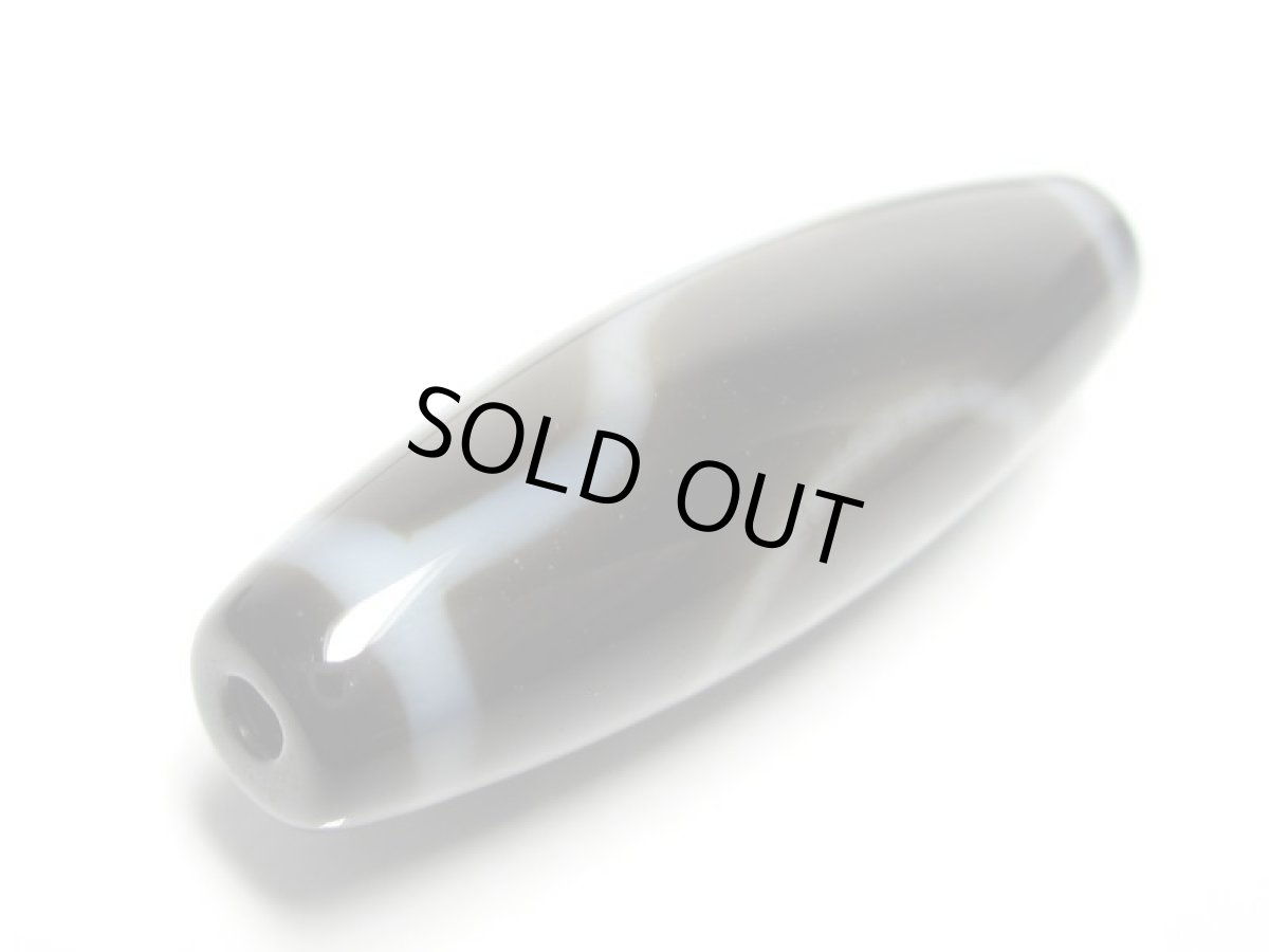 画像3: 黒地至純・山水天珠 38mm  (3)