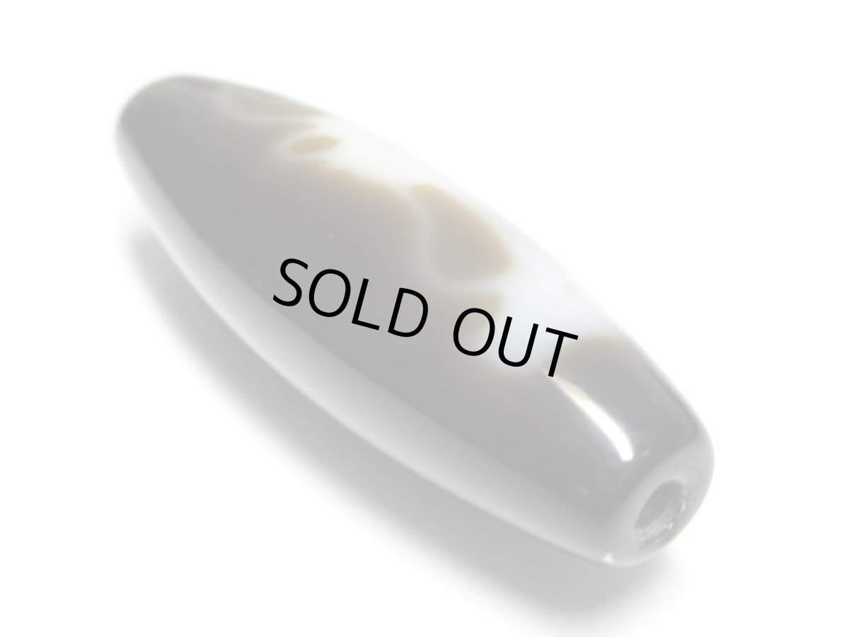 画像4: 黒地至純・彩帯観音天珠 38mm (4)