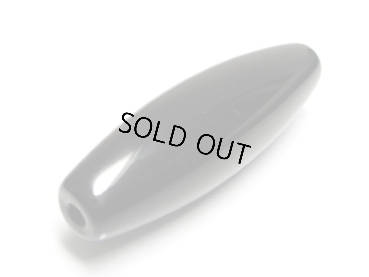 画像5: 黒地至純・彩帯観音天珠 38mm (5)