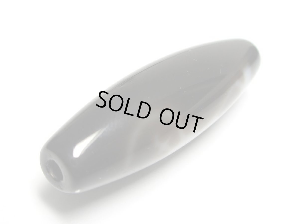 画像3: 黒地至純・彩帯観音天珠 38mm (3)