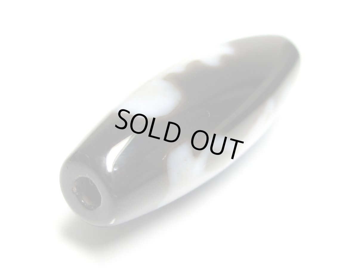 画像3: 黒地至純・彩帯観音大黒天天珠 38mm (3)