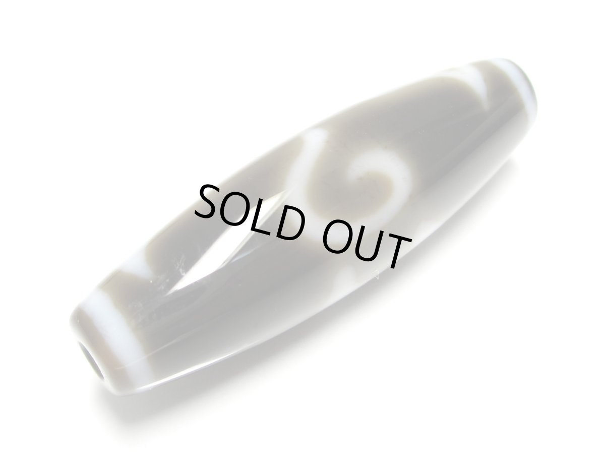 画像3: 黒地至純・龍眼梵字天珠・大勢至菩薩 38mm (3)